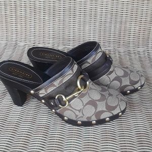Womens studded mules